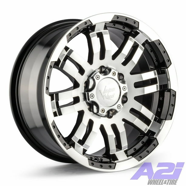 Vision 375 Wheel Rim 17X8.5 6x5.5 6x139.7 25mm Chrome 17'' Inch 1 Vision 375 Wheel Rim 17X8.5 6x5.5 6x139.7 25mm Chrome 17'' Inch 1